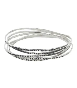 Bracelet Edmond Rostand "Un Baiser" 5 Rangs Argent