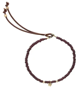 Bracelet Mimi Aubergine