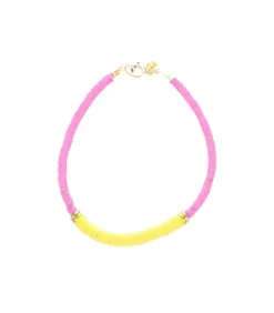 Bracelet Polynesie Rose Et Jaune X Jane De Boy