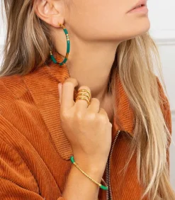 Bracelet Soho Serpent Emeraude