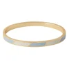 Bracelet Stripes Light Blue White