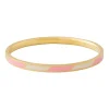 Bracelet Stripes Pink White