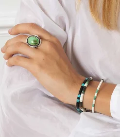 Bracelet Turquoise Et Perles Heishi