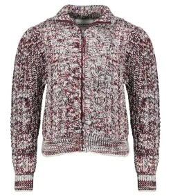 Cardigan Romane Burgundy