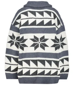 Cardigan Snow Laine Merinos Gris