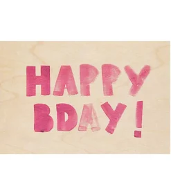 Carte Happy Bday Rose