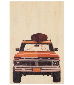 Carte Postale En Bois Travel Pick Up
