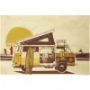 Carte Postale En Bois Voyage Sleep In Your Van
