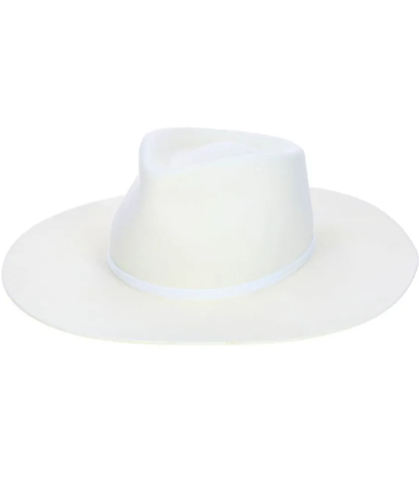 Chapeau En Feutre Ivoire