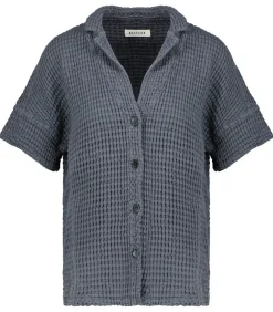 Chemise A Manches Courtes Laguna Anthracite