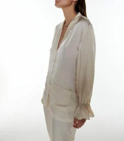 Chemise De Pyjama Off White