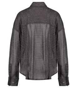 Chemise Disco Bijou Noir