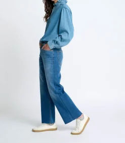 Chemise En Denim Carey Indigo