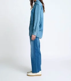 Chemise En Denim Carey Indigo