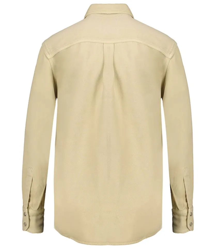 Chemise En Denim Tahis Ecru