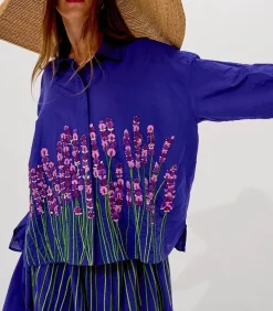 Chemise Greta Royal Blue