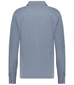 Chemise Manches Longues Homme Blue Denim