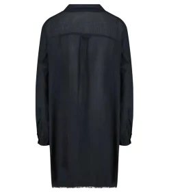 Chemise Oversize Mykonos Bleu Nuit