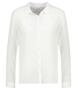 Chemise Scout En Gaze De Coton White