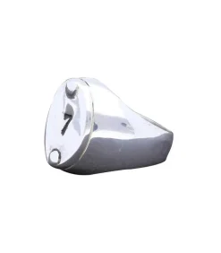 Chevaliere Chiffre "7" Argent