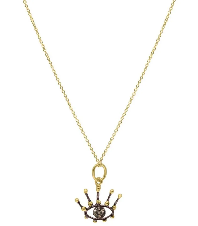 Collier Artie Argent Argent, Or Et Diamants