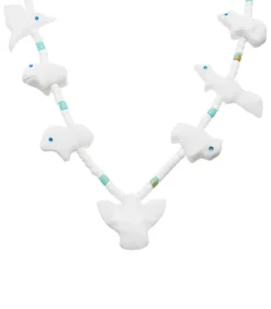 Collier Fetiches Animaux Jaspe