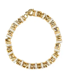 Collier Nazca Ivoire Et Dore