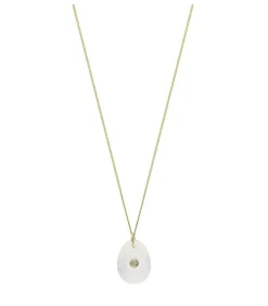 Collier Or Jaune Orso N°1 Moonstone