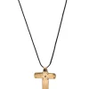 Collier Padres Cross Bronze