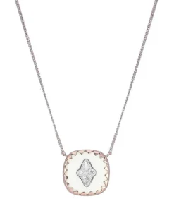 Collier Pierrot N° 2 Blanc Et Diamants