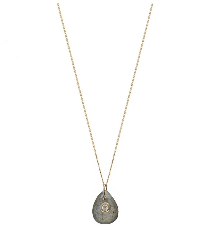 Collier Ras De Cou Orso Labradorite