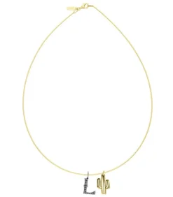Collier Tour De Cou Lettre Cactus