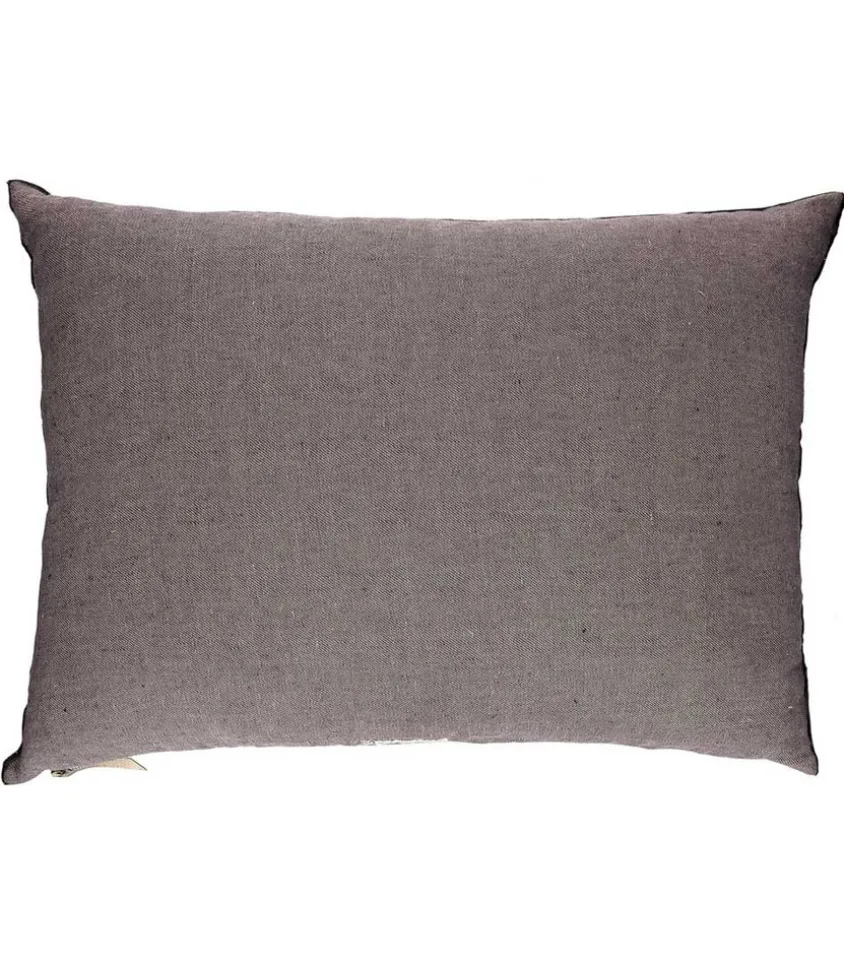 Coussin Vice Versa En Lin Lave Froisse 50 X 70 Cm