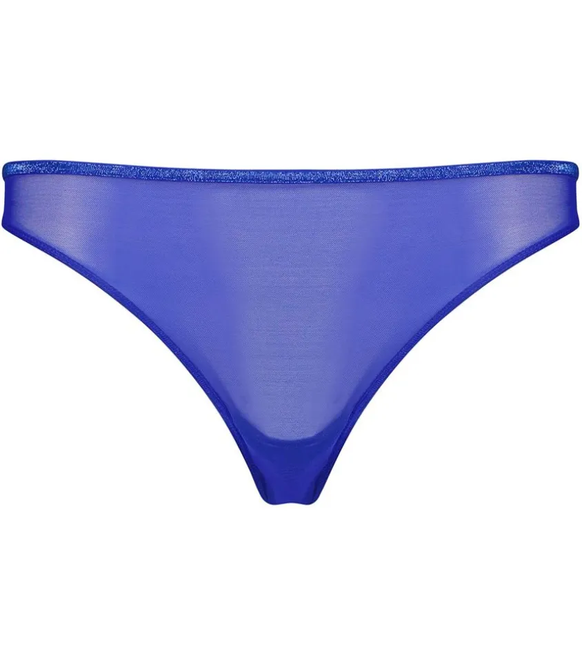Culotte Bresilienne Georgia Blue Mesh
