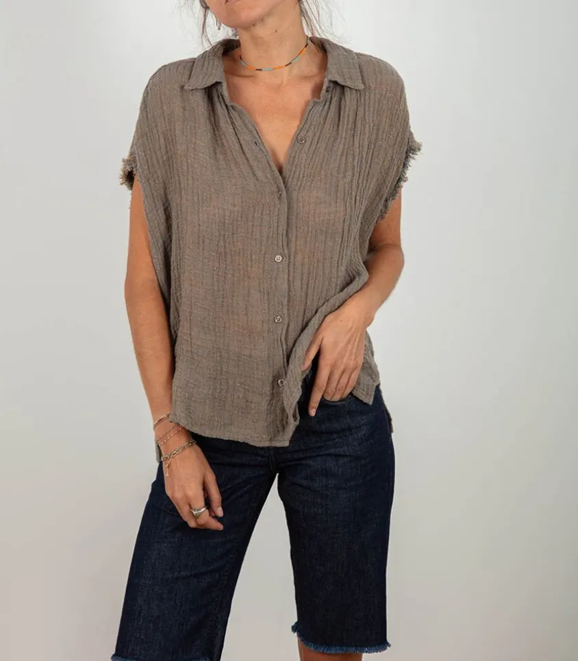 Cycliste Kathleen En Denim Indigo