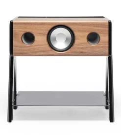 Enceinte Haute-Fidelite Cube Woody Noyer