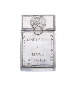 Etui A Cigarettes Jane B. En Argent X Jane De Boy