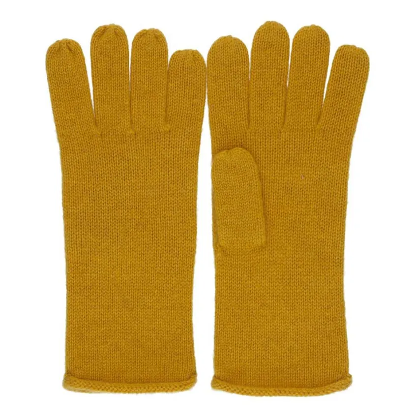 Gants Joe En Cachemire Ocre