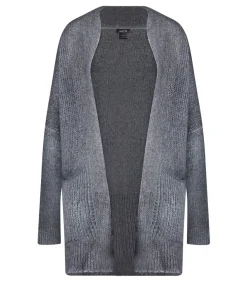 Gilet Knitted Cachemire Et Soie Nero