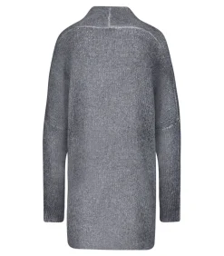 Gilet Knitted Cachemire Et Soie Nero