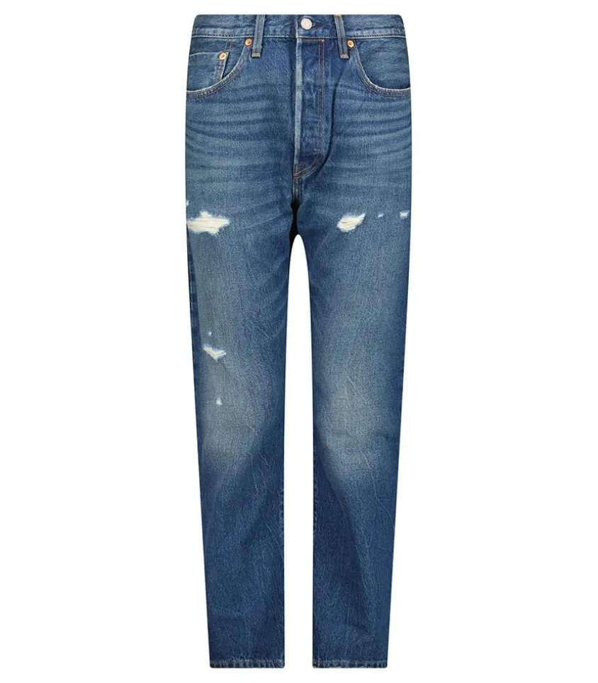 Jean 501® Original Destructed Dark Indigo