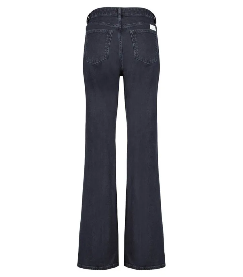 Jean Emily High Flared Noir Delave