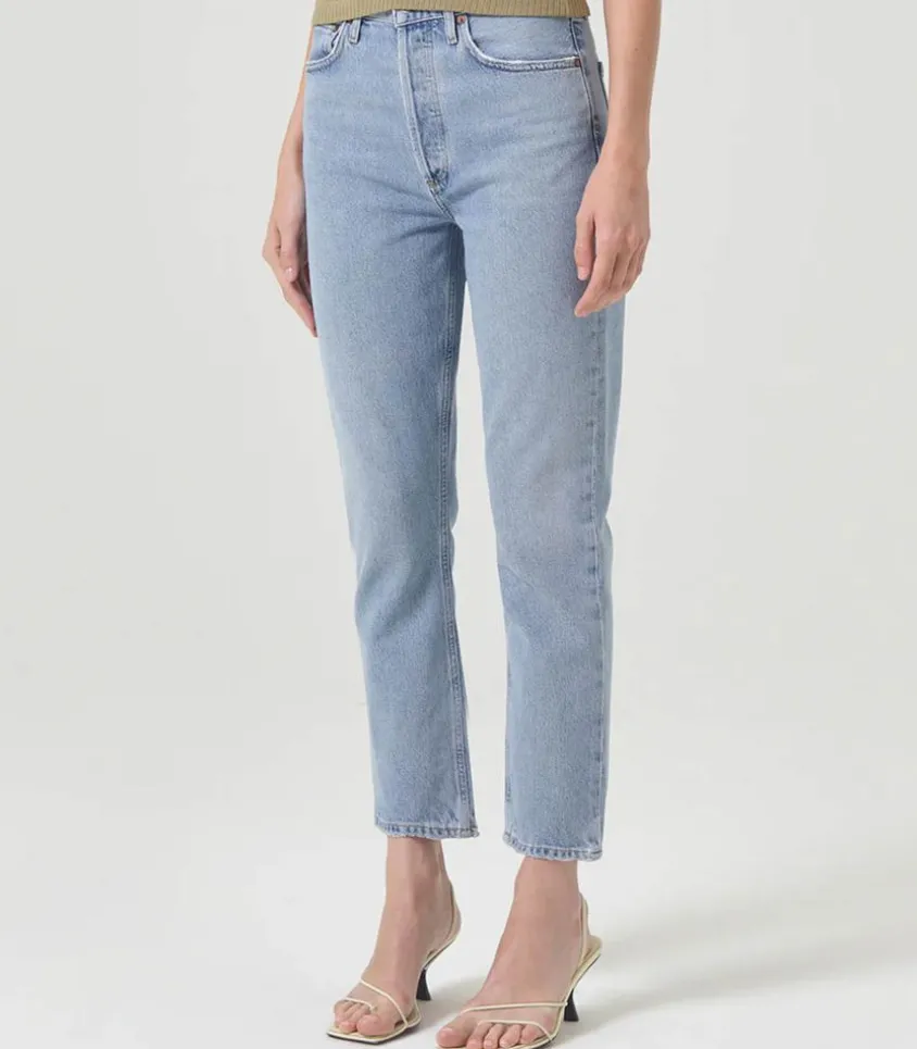Jean High Rise Cropped Riley Dimension