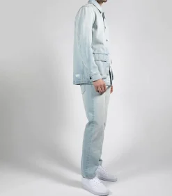 Jean Homme Nathan Straight Bleu Clair