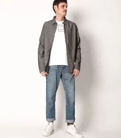 Jean Homme Slim Carver Tapered Indigo