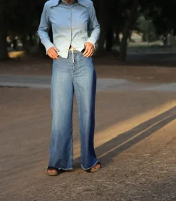 Jean Oversize Bleu D'Ete