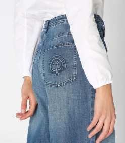 Jean Oversize Bleu D'Ete