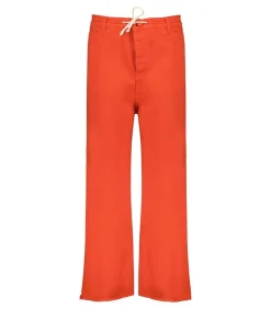 Jean Oversize Rouge Coquelicot