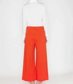 Jean Oversize Rouge Coquelicot