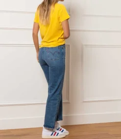 Jean Ribcage Straight Ankle Jive Together